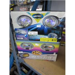 2 New sets of automotive lamps