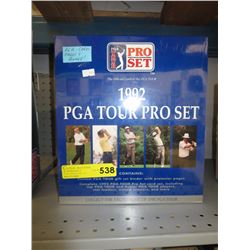 1992 PGA Collector cards pages and binders