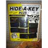 Image 1 : Hide-A-Key boxes on metal display plate