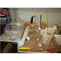 New Pyrex lab equipment