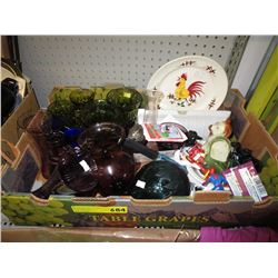 Vintage glass & collectibles