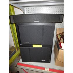 3 Bose speakers