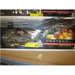 R/C Stealth Hawk helicopter