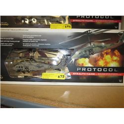 R/C Stealth Hawk helicopter
