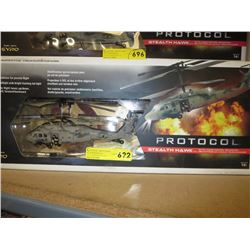 R/C Stealth Hawk helicopter