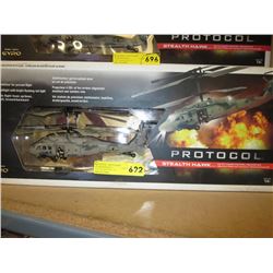 R/C Stealth Hawk helicopter