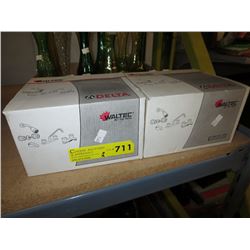 2 New - 4" basin faucets