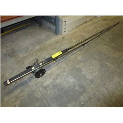 Graphite composite fishing rod with Penn reel