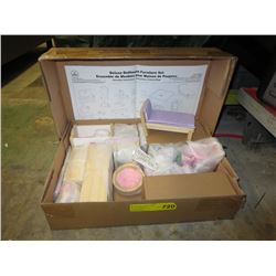 Doll house furniture set