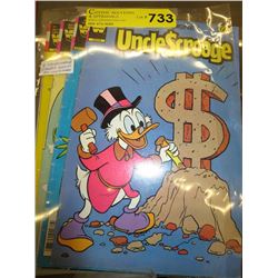 4 Collectable Disney comics by Whitman