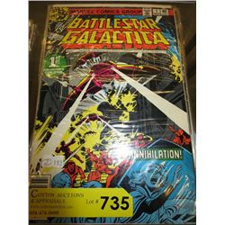 10 Collector comics w/ "Battlestar Galactica"