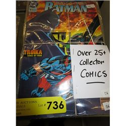Over 25+ collector comics