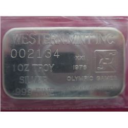 Rare .999 Silver 1976 Montreal Olympics Games bar