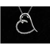 Image 1 : Ladies Diamond Heart Necklace