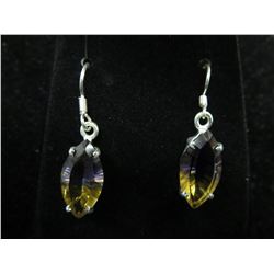Brand New Marquise Cut Mystic Topaz 3 CT Earrings