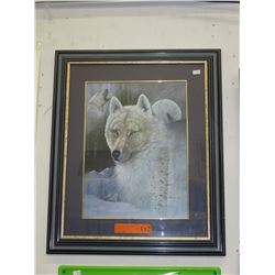 Ruane Manning framed print of wolves