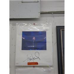 Original Huey Lewis autograph