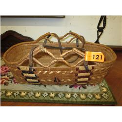 1920's Navajo woven basket