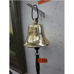 Brass bell from The Owl & the Oarsman