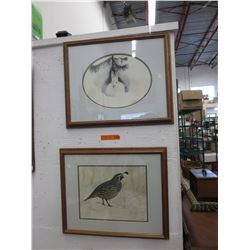 2 Jensen wildlife prints