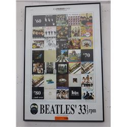 Beatles Italian edition poster by Rolando G.