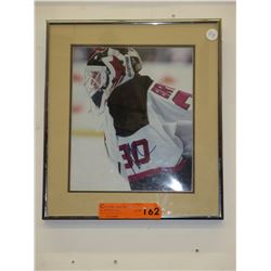 Autographed Martin Brodeur photo