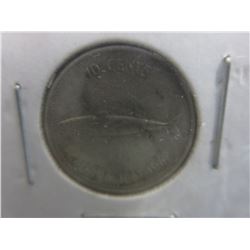 15 Canada 1967 Salmon design 10 cent coins