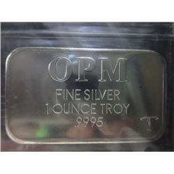 4 x 1 Troy ounce Pure Silver bars -  .999  Silver