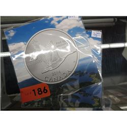 2 x 2014 Canada Silver $20.00 coins
