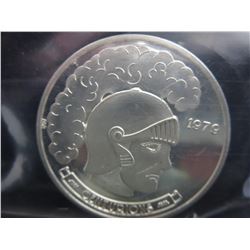 1982 "Follow the Yellow Brick Road" Silver Round