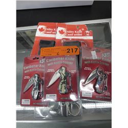 6 New folding or keychain knives