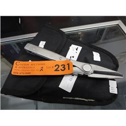 2 New folding multi tools with sheath
