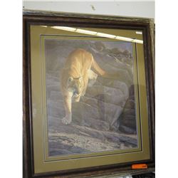 Framed print: "Silent Pursuit" by Daniel Smith