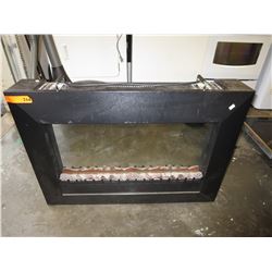 Electric fireplace insert
