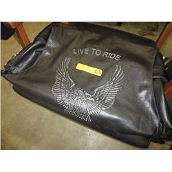 Leather vest - size 6XL