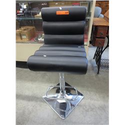 Leather bar stool