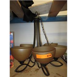 5 Shade chandelier