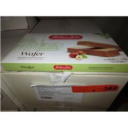 4 Cases of Italian wafer cookies