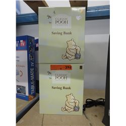 4 New Winnie the Pooh banks