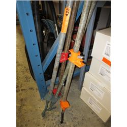 4 Heavy duty pole clamps