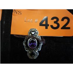 Sterling Silver & Gemstone ring