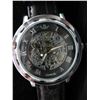 Image 1 : Men's Breitling style wind up skeleton watch