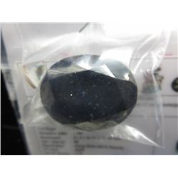 Museum sized 122 CT  Blue Sapphire - oval cut