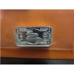 4 x .999 Silver 2015 Brown Snake 1 Gram Art Bars