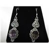 Image 1 : Mystic Topaz French hook dangle earrings