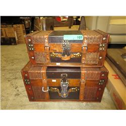 Pair of nesting chests