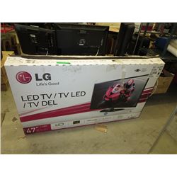 LG 47" LED TV - Store Return