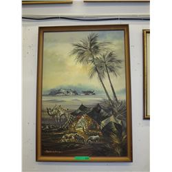 Signed original art - acrylic on board