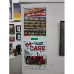 2 Tin advertising signs