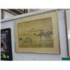 Image 2 : 3 Framed desert prints